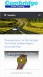 Mobile Screenshot of drivinginstructorcambridge.com