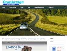 Tablet Screenshot of drivinginstructorcambridge.com